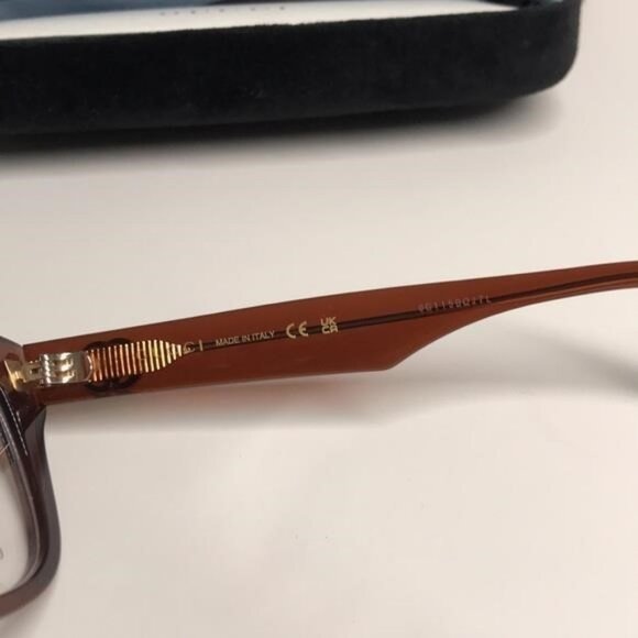 New Authentic Gucci Tortoise Shell Women's Glasses GG0992o 003 - Picture 6 of 10